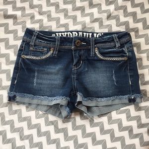 Hydraulic Jean Shorts